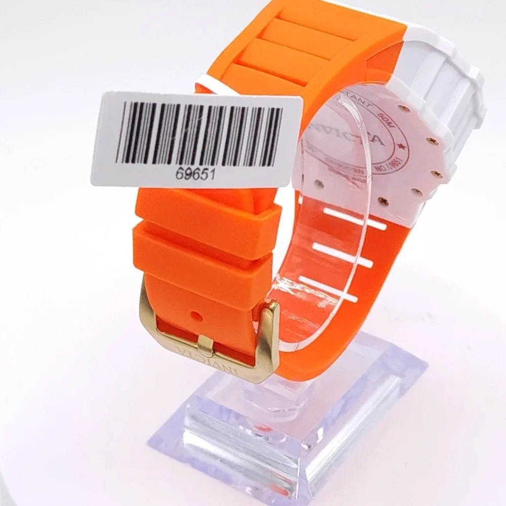 Invicta Vaulthan 69651 Orange Watch New - Picture 6 of 16
